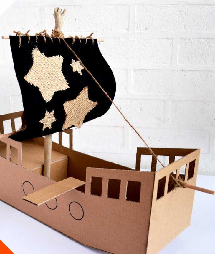 Делаем поделки из картонных коробок — мастер-класс от профессионалов